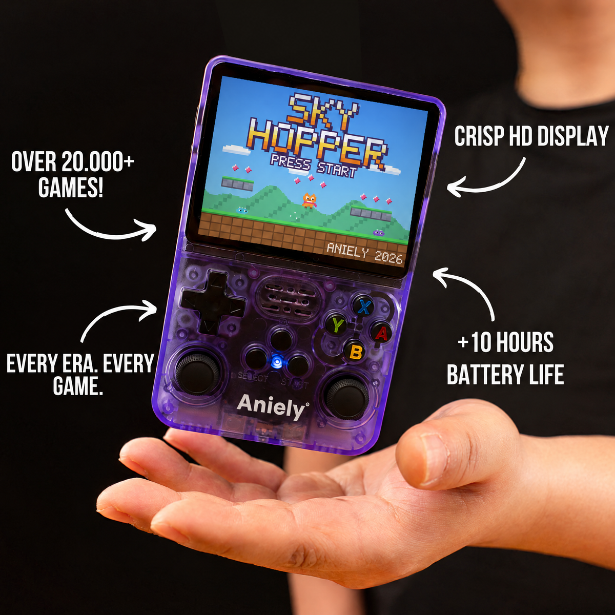 ANIELY ONE - Retro Games Console